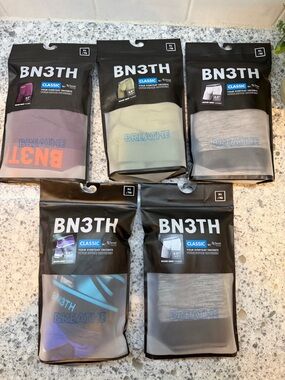 BN3TH Classic Boxer Briefs bundle of 5 pairs New size XLretails over $150